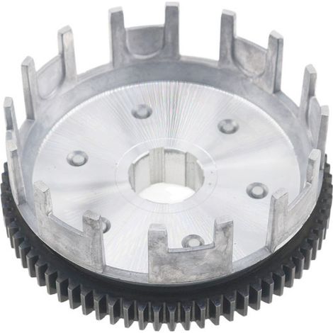 Moteur à tiges de poussée Zongshen Zhujiang ZJ150, couvercle d'embrayage CG150, grand pignon d'embrayage renforcé à 16 rainures (1/5)