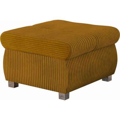 Reposapiés Comfivo 122, Poso 01, 39x60x60cm, Diámetro: 0, Tapiz, Patas: Metal, 0 (1/4)