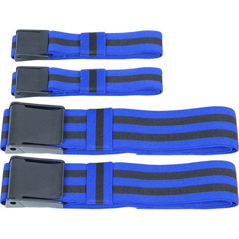 Bandes De Restriction Du Flux Sanguin - Bandes Glute Pour Renforcement Des Fesses Et Des Hanches - Réglables - Par Lot De 5 (1/5)