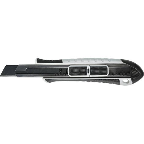 CUTTER AUTOBLOCANTE STEIN GOMA 18 MM CON RETROCESO CUCHILLA SK2