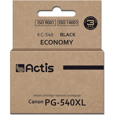 Encre Actis KC-540 (remplace Canon PG-540XL Supreme 22 ml noir).