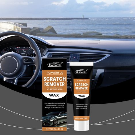Car scratch care cream for car paint scratch care, polishing, maintenance, and restoration -- 120g (1/5)
