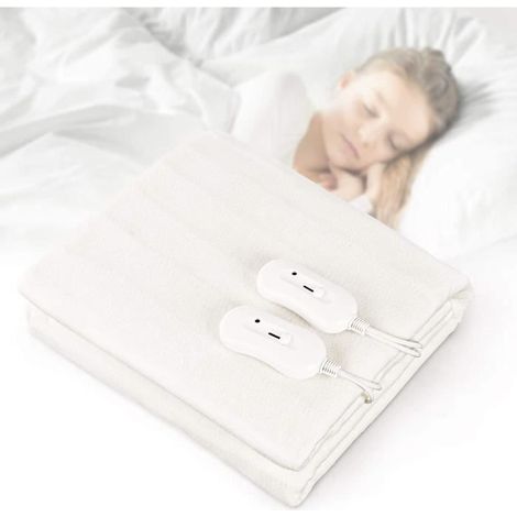 Todeco - Surmatelas Chauffant, Chauffe Lit, Couverture chauffante electrique pour lit 2 places avec 3 Niveaux de Température, [23]