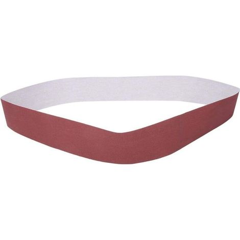 10 Pièces Bande Abrasive 740 x 40 mm, Bandes Abrasives en Tissu 60, 120, 240, 400, 600 Grains, Bande de Ponçage pour Ponceuse à Bande et Meuleuse et Polissage (600 Grit) (1/5)