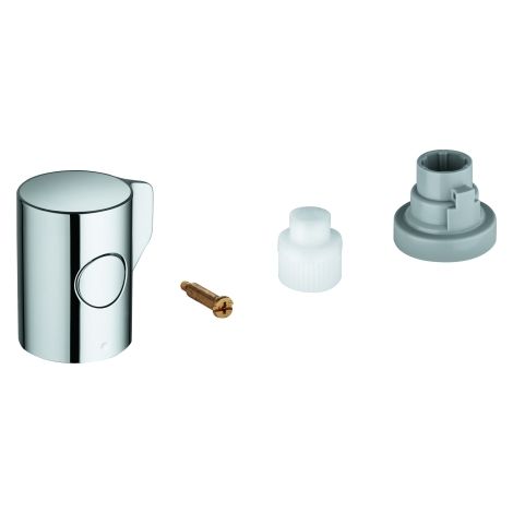 Absperrgriff 47980 mit Spartaste für Grohtherm 800 chrom (1/3)