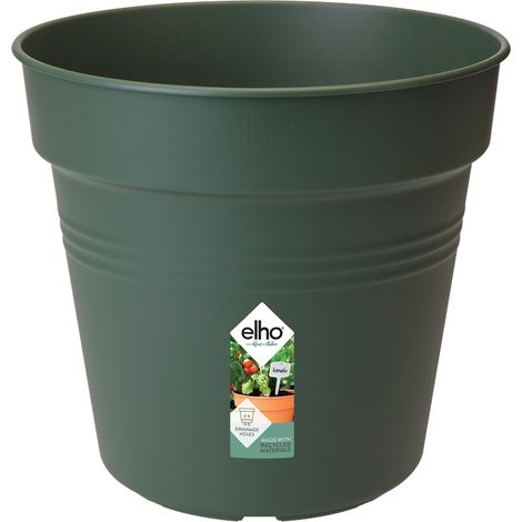 Elho Green Basics Pot De Culture 21 - Vert - Ø 21 x H 19 cm - intérieurextérieurculture et récolte - 100% recyclé (1/3)