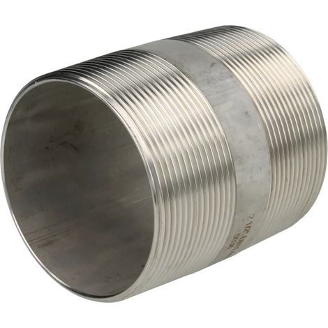 Double nipple de tuyau 2 1/2’’ x 80 mm