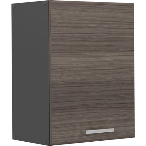 Pensile da cucina R-Line, Grigio nobile, 45 cm, Vicco