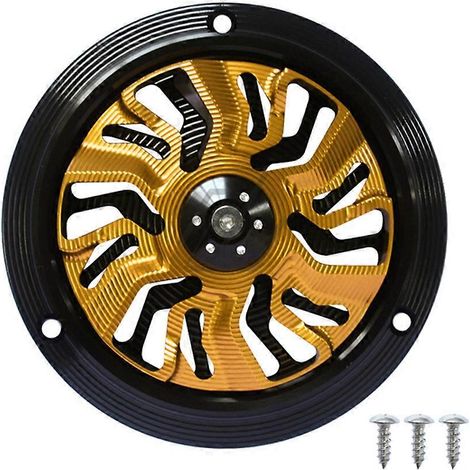 Grille de protection de ventilateur rotative en alliage d'aluminium modifié (dorée) pour Vespa Spring 150, Sprint 150 LX et S150 (1/5)