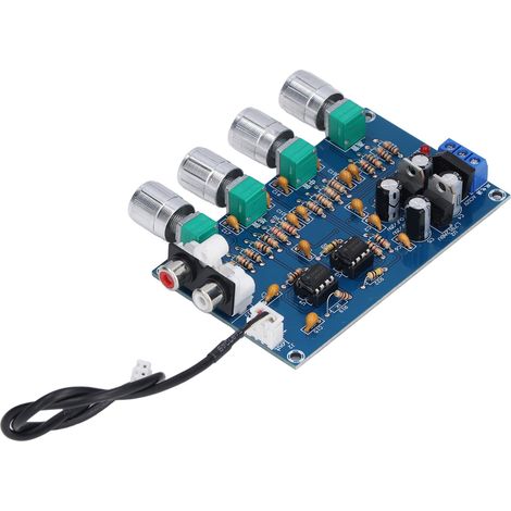 Préampli Double Faible Bruit avec Réglage Aigus/Graves pour Guitare Basse (1/5)