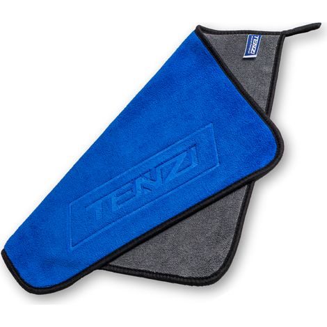 Hochwertiges Mikrofaserhandtuch 600 g/m² 40 x 40 cm, für Handwäsche, blaugrau