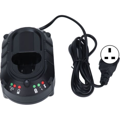 Chargeur de Batterie en Ligne pour Perceuse Électrique 12V, Compatible Li-Ion MT12V, 100‑240V avec Prise UK (1/5)