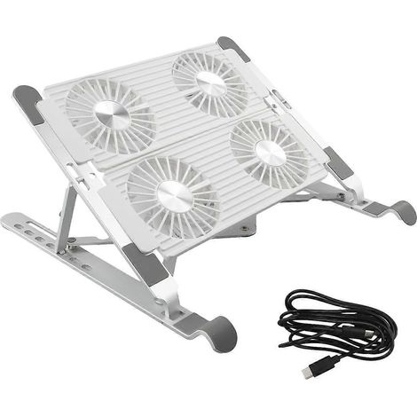 Support de refroidissement pliable pour ordinateur portable avec support de transport --- (1/5)