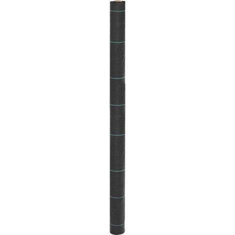 Weed Membrane Black 1.5x50 m PP vidaXL