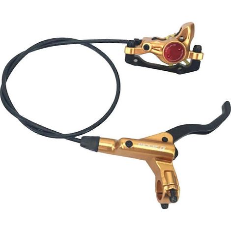 Frein de vélo ZOOM HB-875, frein à disque hydraulique avant pour VTT, 750 mm, couleur or (1/5)