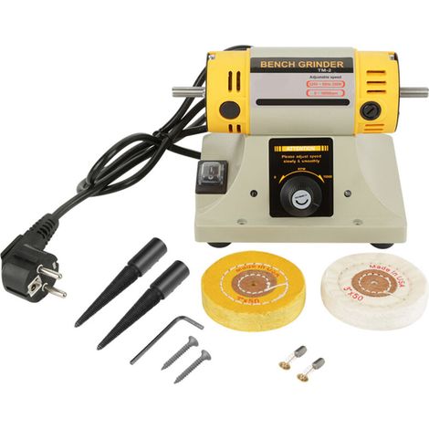 220V 350W elektrische Schleifmaschine Poliermaschine EU-Stecker Schmuck Dental Drehmaschine Motor (1/5)