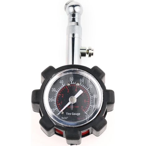 Digitaler Reifendruckmesser, Digitaler Luftdrucktester, Reifendruckmessgerät, 100 PSI für Auto, LKW, Motorrad (1/5)