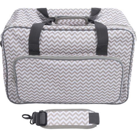 Sac à main pour machine à coudre -Sac à dos universel portable haute capacité avec bandoulière amovible (1/5)