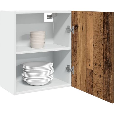 Hängeschränke 2 Stk. Lyon Altholz-Optik 50x31x60 cm Holzwerkstoff