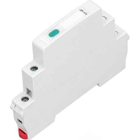 Voyant LED pour rail DIN AC/DC 230V, montage modulaire JD9-H1D, pour lignes électriques et télécommunications (1/5)