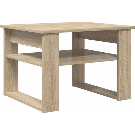 vidaXL Table basse Chêne Sonoma 64 x 54 x 44 cm Bois d'ingénierie (1/5)
