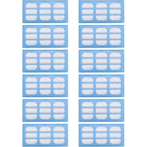 Filtro compatible con Catmates, paquete de 12 filtros de repuesto para fuente de agua para gatos (1/5)