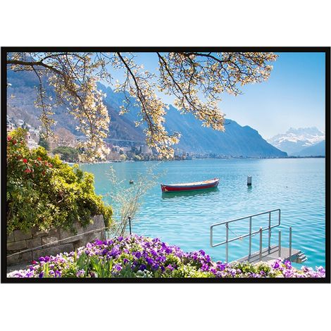Póster con marco 53x73 cm Lago P1018 (1/3)