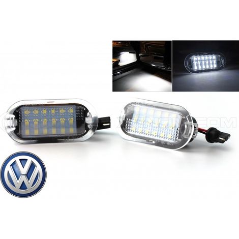 Pack 2 modules LED Eclairage Portes VW - Golf 3 / 4 / BORA / BEETLE / SHARAN / TOURAN (1/3)
