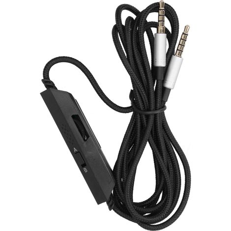 Câble Audio avec Micro et Contrôle de Volume pour Casque Logitech Astro A10 A40 (1/5)