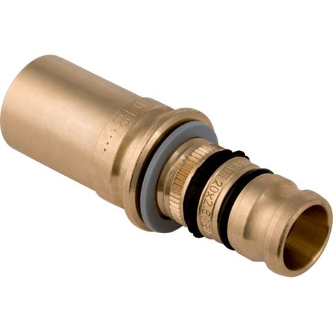 GEBERIT Raccordo Collegamento Mepla-Mapress Bronzo Ø20X22Mm - 602.509.00.5 (1/2)