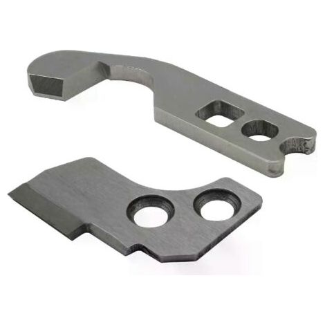 Lame supérieure/inférieure 788127007/788013009 pour surjeteuses Janome 7933, Harmony 8002D, Elna 664 et Kenmore. (1/5)