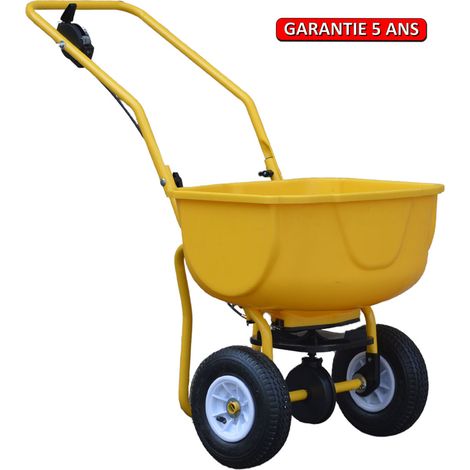 Spargisale da 27 litri - ruote gonfiabili Outils Perrin