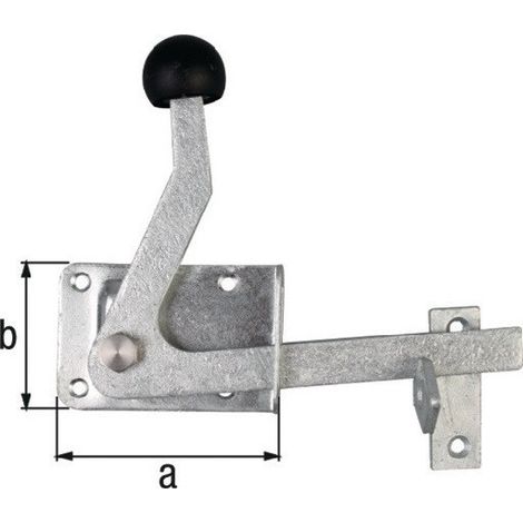 Trampa para puerta de jardín H80xW55mm VA ma GAH (Por 5)