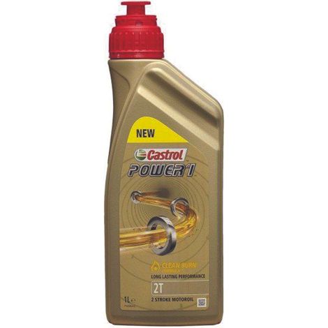 Castrol power1 olio semisintetico 2 tempi lt.1 - lt.1