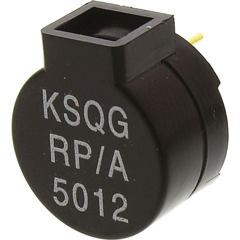 Composant du bruiteur magnétique RS PRO 80dB Continu, 2V c.a. max, Montage sur CI (1/3)