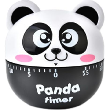 Panda Minuteur de cuisine – Horloge mécanique 60 minutes pour (1/5)