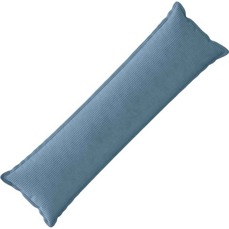 Housse de coussin HOUTEN Bleu 40 x 145 cm velours côtelé vidaXL (1/5)