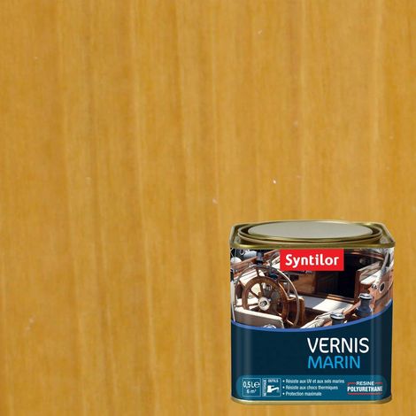 Vernis Marin Chêne Clair Satiné 0,5L (1/5)