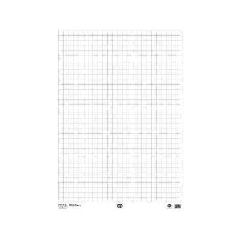 SOENNECKEN Flipchartblock Soennecken oeco 68 x 99 cm (B x H) kariert 80g/m² 20 Bl./Block 10Block/Pack.