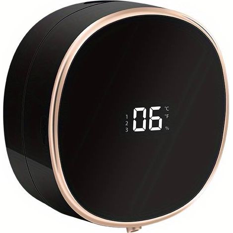 Distributeur de savon mousse sans contact - Étanche, rechargeable, réglable - Capacité de 300 ml - Distributeur de savon électrique intelligent mural pour salle de bain et cuisine
