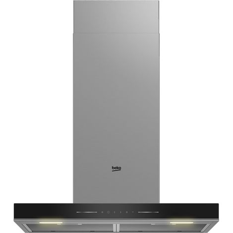 Beko – Hotte décorative murale 598mm – Moteur 710 m³/h – Classe A – Écran LED tactile – Filtre métal lavable – BHCB66641BBHS (1/5)