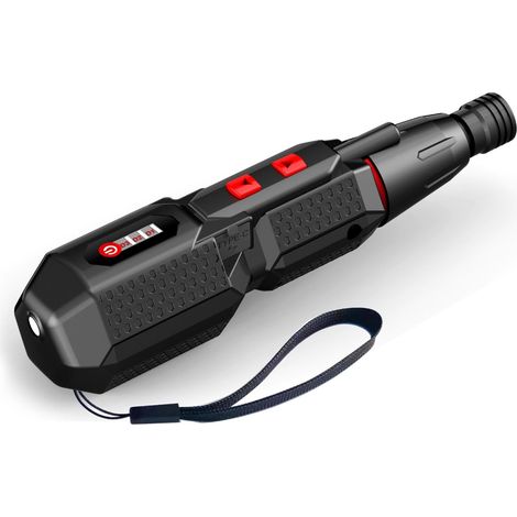 Jeu de tournevis électrique sans fil 13 embouts, double éclairage LED, design compact (1/5)