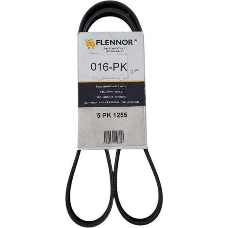 5pk1255 cinghia poly-v alternatore servizi marca flennor (1/5)