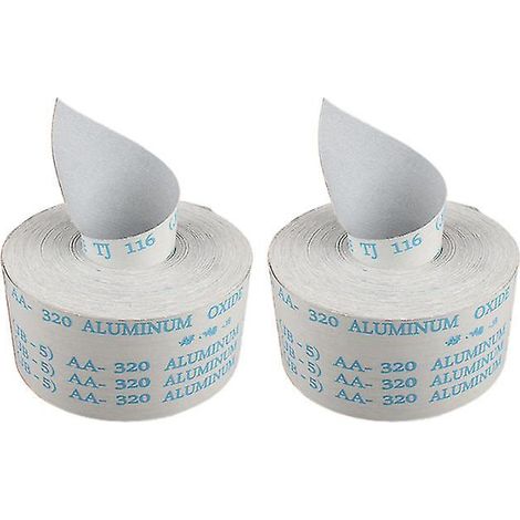 2 Stück Schleifpapier (1/3)