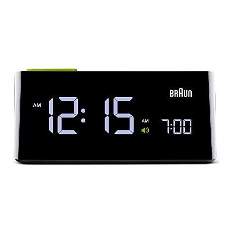 Braun BNC016 Orologio Digitale Design Semplice Nero (1/4)