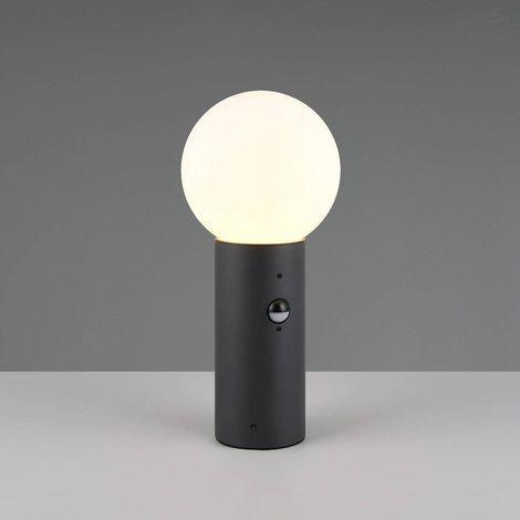 [GEBRAUCHT] B-Ware Trio Lighting Mures Pillar Light, Anthracite, Height 40 Cm, Metal, Sensor (1/2)