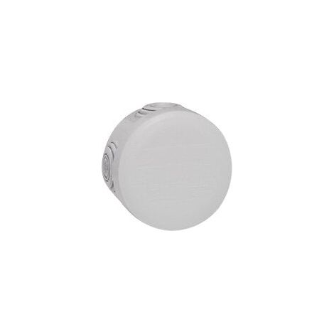Legrand – Boîte de dérivation ronde Ø60mm – épaisseur 40mm – Indice de protection IP55 – Résistance aux chocs IK07 – Fermeture par enclipsage (1/5)