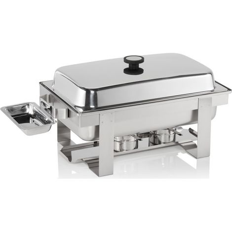 Chafing dish GN 1/1 62 x 35 x 22,5 cm empilable inox - Was Germany (1/2)