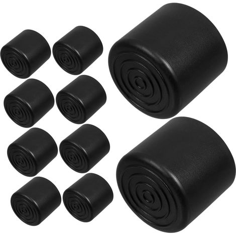 embouts de protection ronds pour pieds de meubles en PVC