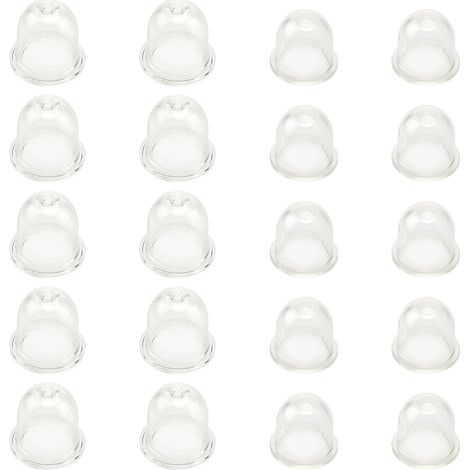 VooGenzek 20 Stück Kraftstoffvorförderpumpe, Vorförderpumpe für Rasenmäher, Vergaser-Vorförderpumpe, für Rasenmäher, Heckenschere, Benzinsäge (19+22mm) (1/5)